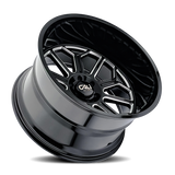 CALI OFF-ROAD AUBURN 9117 NOIR BRILLANT FRAISÉ 22X12 6-135 -51MM 87.1MM