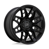 Alliages durs Black Rhino - CAPROCK | Modèle de boulon 18X9,5 / 12 Offset / 5X150 | 1895CPK125150M10