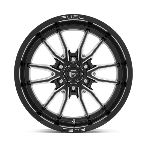 Carburant 1PC - D761 CLASH | 17X9 / 01 Décalage / 6X139.7 Modèle de boulon | D76117908450