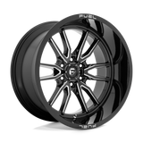 Fuel 1PC - D761 CLASH | 22X12 / -44 Offset / 6X139.7 Bolt Pattern | D76122208447