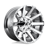 Fuel 1PC - D614 CONTRA | 20X10 / -18 Offset / 8X165.1 Bolt Pattern | D61420008247