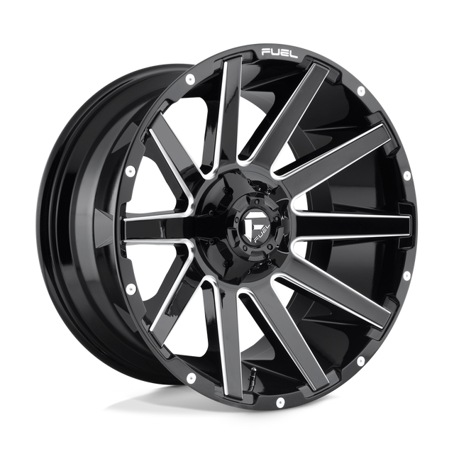 Fuel 1PC - D615 CONTRA | 24X14 / -75 Offset / 5X127/5X139.7 Bolt Pattern | D61524405745