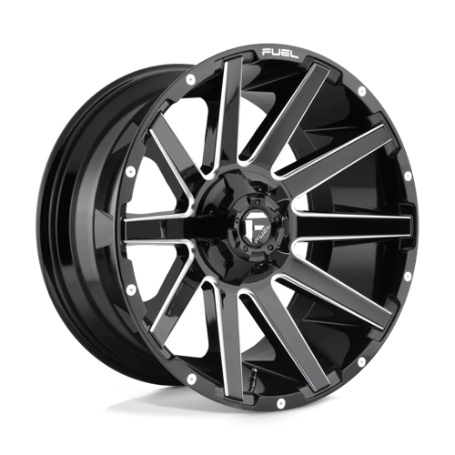 Fuel 1PC - D615 CONTRA | 18X9 / -12 Offset / 5X114.3/5X127 Bolt Pattern | D61518902645