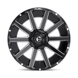 Fuel 1PC - D615 CONTRA | 22X10 / -18 Offset / 8X165.1 Bolt Pattern | D61522008247