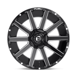 Fuel 1PC - D615 CONTRA | 18X9 / -12 Offset / 5X114.3/5X127 Bolt Pattern | D61518902645