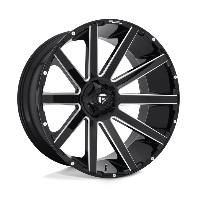 Fuel 1PC - D615 CONTRA | 26X12 / -44 Offset / 6X135/6X139.7 Bolt Pattern | D61526209847