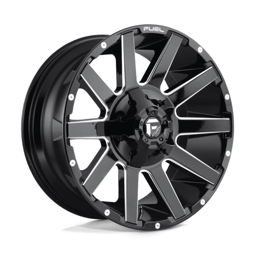 Fuel 1PC - D615 CONTRA | 20X9 / 20 Offset / 8X170 Bolt Pattern | D61520901757