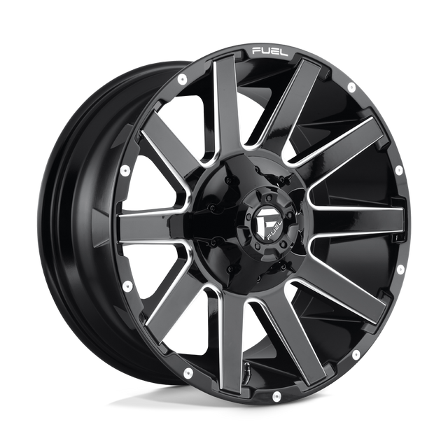 Fuel 1PC - D615 CONTRA | 20X9 / 20 Offset / 8X170 Bolt Pattern | D61520901757