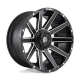 Fuel 1PC - D616 CONTRA | 20X9 / 1 Offset / 5X139.7/5X150 Bolt Pattern | D61620907050