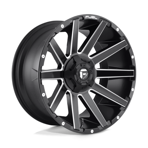 Fuel 1PC - D616 CONTRA | 20X9 / 1 Offset / 8X165.1 Bolt Pattern | D61620908250