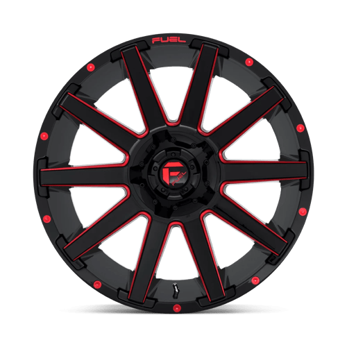 Fuel 1PC - D643 CONTRA | 20X9 / 20 Offset / 8X170 Bolt Pattern | D64320901757