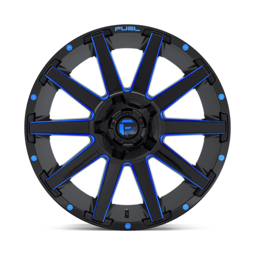 Fuel 1PC - D644 CONTRA | 20X10 / -18 Offset / 5X139.7/5X150 Bolt Pattern | D64420007047