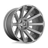 Fuel 1PC - D714 CONTRA PLATINUM | 22X12 / -43 Offset / 6X135/6X139.7 Bolt Pattern | D71422209846