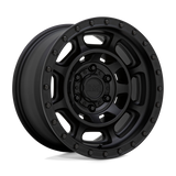 Rhinocéros noir - CONVOI | 17X8.5 / -18 Décalage / 5X127 Boulon Motif | 1785CNV-85127M71