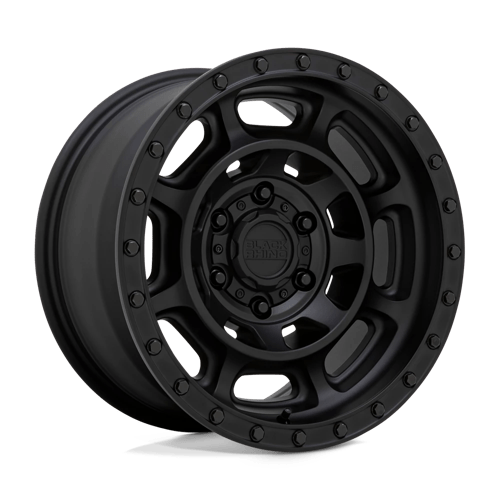 Rhinocéros noir - CONVOI | 17X8.5 / -18 Décalage / 5X127 Boulon Motif | 1785CNV-85127M71