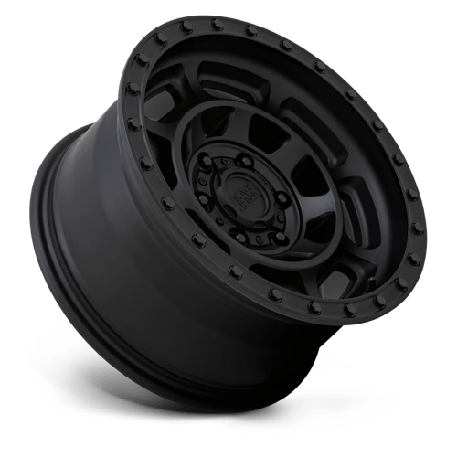 Rhinocéros noir - CONVOI | 17X8.5 / -18 Décalage / 5X127 Boulon Motif | 1785CNV-85127M71