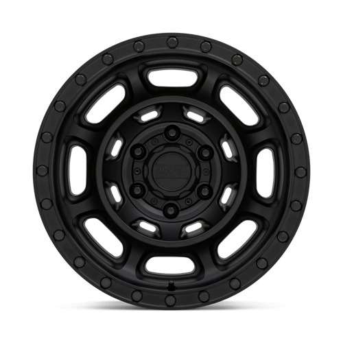 Rhinocéros noir - CONVOI | 17X8.5 / -18 Décalage / 5X127 Boulon Motif | 1785CNV-85127M71