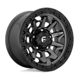 Fuel 1PC - D716 COVERT | 17X9 / 01 Offset / 5X127 Bolt Pattern | D71617907550