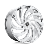 DUB 1PC - S238 DELISH | 24X9 / 25 Offset / BLANK Bolt Pattern | S238249000+25D