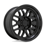 Rhinocéros noir - DELTA | 17X9.5 / 2 Décalage / 5X139.7 Modèle de boulon | 1795DLT025140B87