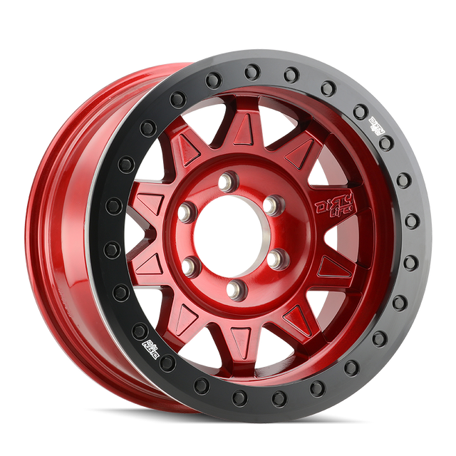 DIRTY LIFE ROADKILL RACE 9302 BRILLANT CRIMSON CANDY ROUGE 17X9 6-139.7 -14MM 106MM