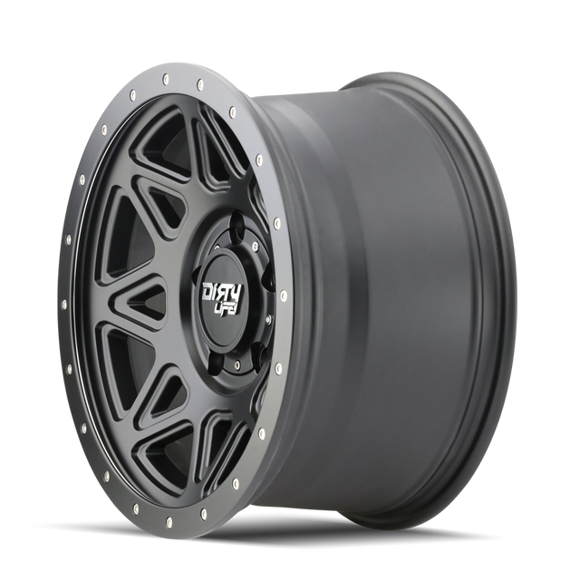 DIRTY LIFE THEORY 9305 NOIR SATINÉ 16X8 6-139.7 0MM 106MM