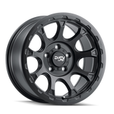 DIRTY LIFE DRIFTER 9307 NOIR SATINÉ 17X8.5 5-127 -6MM 78.1MM