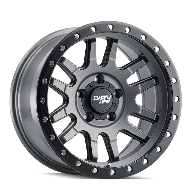 DIRTY LIFE CANYON PRO 9309 GRAPHITE SATINÉ 17X9 6-139.7 -12MM 106MM