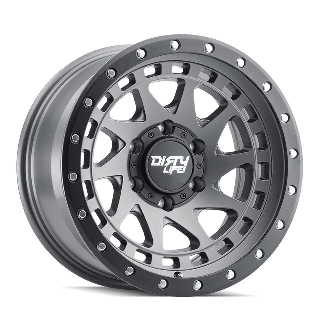 DIRTY LIFE ENIGMA PRO 9311 GRAPHITE SATINÉ 17X9 6-139.7 -38MM 106MM