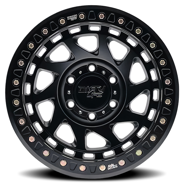 DIRTY LIFE ENIGMA RACE 9313 NOIR MAT 17X9 5-127 -38MM 78.1MM