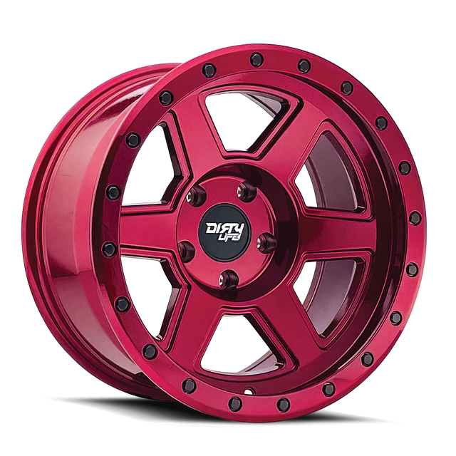 DIRTY LIFE COMPOUND 9315 ROUGE BONBON CRIMSON 18X9 5-127 -12MM 78.1MM