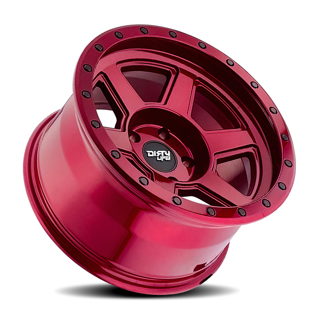DIRTY LIFE COMPOUND 9315 BRILLANT CRIMSON CANDY ROUGE 17X9 5-127 -38MM 78.1MM