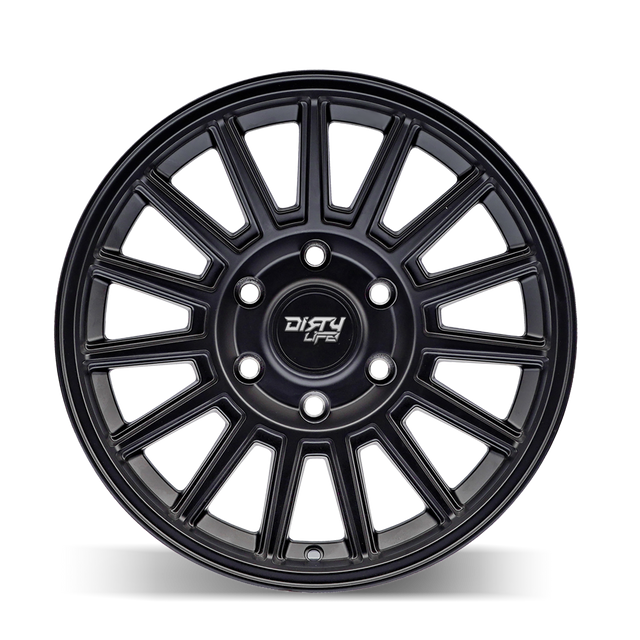 DIRTY LIFE JOURNEY 9316 NOIR SATINÉ 17X8.5 5-127 0MM 78.1MM