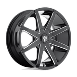 DUB 1PC - S109 PUSH | 22X9.5 / 28 Offset / BLANK Bolt Pattern | S109229500+28D