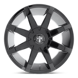 DUB 1PC - S110 PUSH | 20X8.5 / 35 Offset / BLANK Bolt Pattern | S110208500+35D