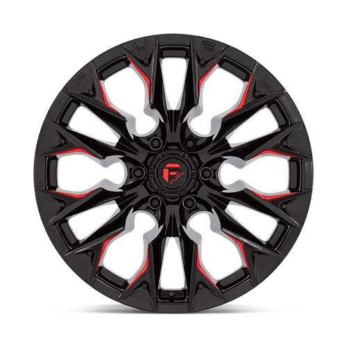 Fuel 1PC - D823 FLAME | 20X9 / 1 Offset / 5X139.7 Bolt Pattern | D8232090B450