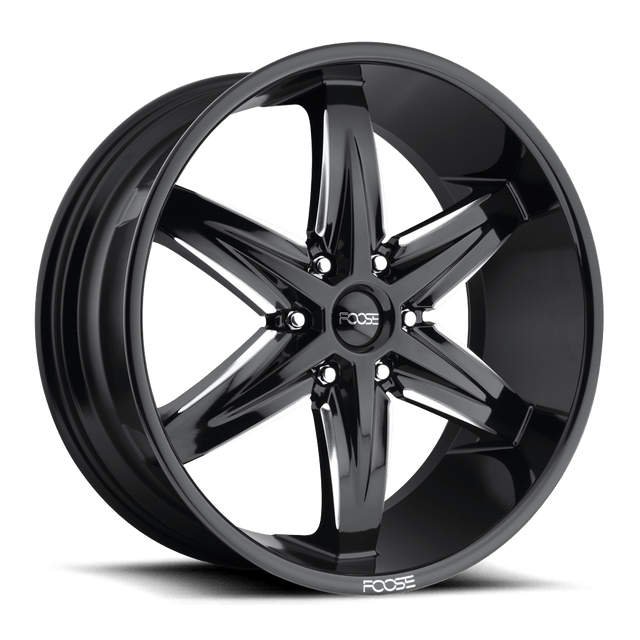 Foose 1PC - F162 SLIDER | 22X9.5 / 30 Offset / 6X135 Bolt Pattern | F162229589+30