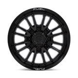 Fuel 1PC - D760 CLASH | 20X9 / 20 Offset / 8X165.1 Bolt Pattern | D76020908257