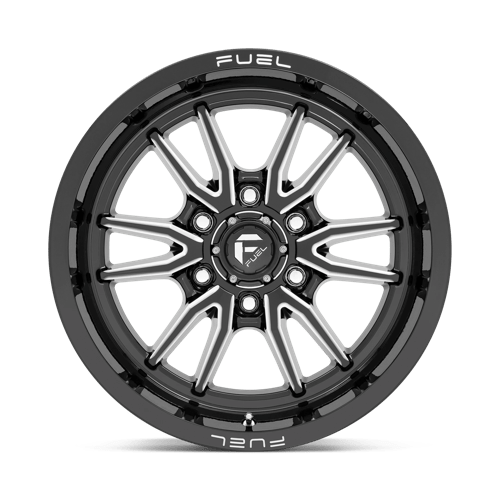 Fuel 1PC - D761 CLASH | 18X9 / 01 Offset / 6X120 Bolt Pattern | D76118909450