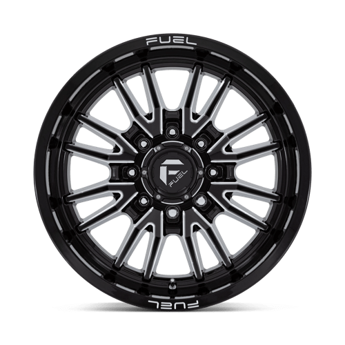 Fuel 1PC - D761 CLASH | 20X10 / -18 Offset / 8X165.1 Bolt Pattern | D76120008247