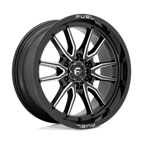 Fuel 1PC - D761 CLASH | 20X9 / 01 Offset / 6X139.7 Bolt Pattern | D76120908450