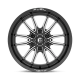 Fuel 1PC - D761 CLASH | 20X9 / 01 Offset / 6X139.7 Bolt Pattern | D76120908450