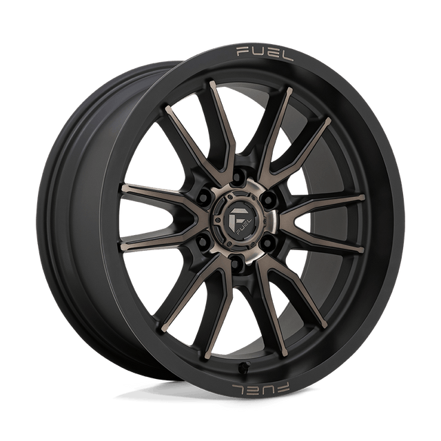 Fuel 1PC - D762 CLASH | 20X9 / 01 Offset / 6X139.7 Bolt Pattern | D76220908450