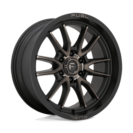 Fuel 1PC - D762 CLASH | 20X9 / 01 Offset / 6X114.3 Bolt Pattern | D76220908750