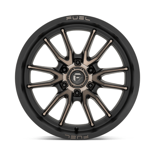 Fuel 1PC - D762 CLASH | 20X9 / 01 Offset / 6X114.3 Bolt Pattern | D76220908750