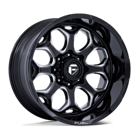Fuel 1PC - FC862 SCEPTER | 20X10 / -18 Offset / 5X127 Bolt Pattern | FC862BE20105018N