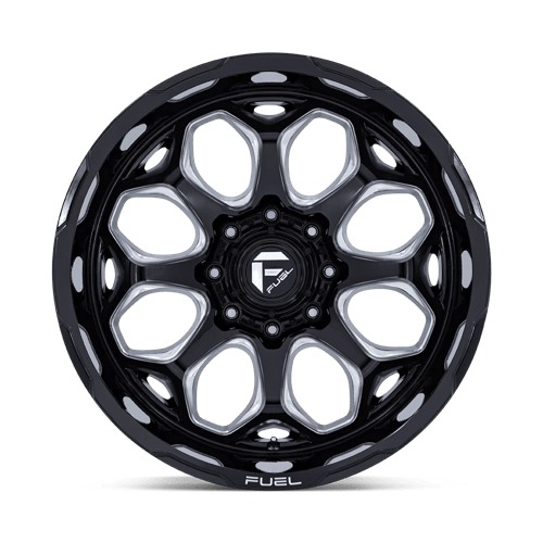 Fuel 1PC - FC862 SCEPTER | 22X12 / -44 Offset / 8X180 Bolt Pattern | FC862BE22128844N