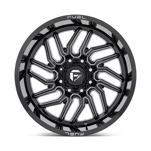 Fuel 1PC - D807 HURRICANE | 20X10 / -18 Offset / 5X139.7 Bolt Pattern | D8072000B447