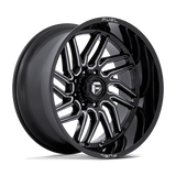 Fuel 1PC - D807 HURRICANE | 24X12 / -44 Offset / 8X170 Bolt Pattern | D80724201747