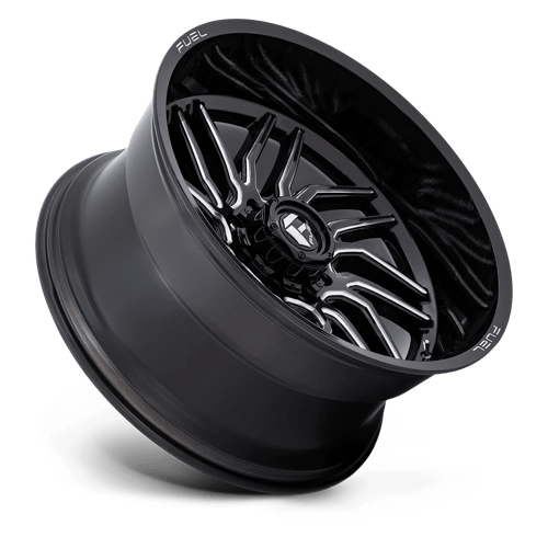 Fuel 1PC - D807 HURRICANE | 24X12 / -44 Offset / 8X165.1 Bolt Pattern | D80724208247